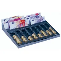 Durable Zählbrett für Euromünzen/Banknoten anthrazit Euroboard  XL