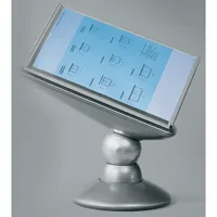 DURABLE Sichttafelsystem SHERPA motion komplett 558737 DIN A4 grau mit 10 St. Sichttafeln, 1 St.