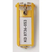 DURABLE Schlüsselanhänger KEY CLIP 6 St./Pack.