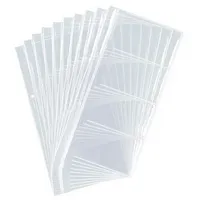 Durable Visitenkartenhüllen transparent für 8 Karten 10 Hüllen 4005546250168 Durable 10 Stück