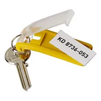 Durable KeyClip 1957 Schlüsselanhänger farbig sortiert 4005546104003 Durable 6 Stück