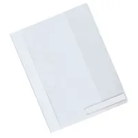Durable Schnellhefter 251002, A4+, weiß, Polyvinylchlorid (PVC), 80g, Vorderdeckel transparent 4005546201047 Durable