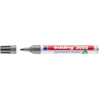 Edding Permanentmarker 3000 grau 1,5-3mm Rundspitze 4004764008070 Edding