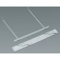 Elba Abheftbügel rado tric, 100552037, transparent, bis ca. 500 Blatt 4002030029088 Elba 50 Stück