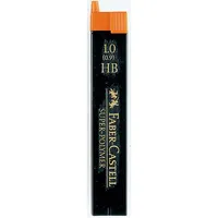 Faber-Castell Druckbleistiftminen SUPER POLYMER, 120900, Ø 0,9mm, HB 4005401209003 Faber-Castell 12 Stück