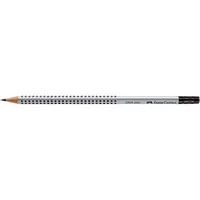 Faber-Castell Bleistift GRIP 2001 mit Radierer