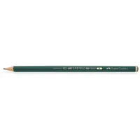 Faber-Castell Bleistift Castell 9000, 119001, Härte B, dunkelgrün 4005401190011 Faber-Castell