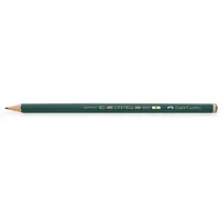 Faber-Castell Bleistift Castell 9000, 119011, Härte H, dunkelgrün 4005401190110 Faber-Castell