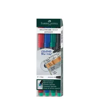 Faber-Castell Folienstift MULTIMARK 1513 4 St./Pack.