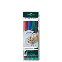 Faber-Castell Folienstift MULTIMARK 1523 4 St./Pack.