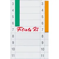 FRANKEN Datumstreifen undatiert 14 x 42 cm (B x H)