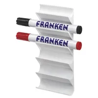 Franken Halter für Boardmarkerr   Z1986 für 6 Boardmarker, weiß 4016946189767 Franken