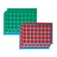 Franken Markierungspunkte UMZP19-12, rot & grün, Ø 19mm 4016946070423 Franken 1040 Stück