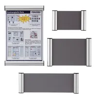 FRANKEN Türschild Aluminium silber 24,0 x 15,5 cm, 1 St.