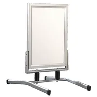 Franken Kundenstopper Outdoor Plus BS1308, A1, 73,0 x 105,0 x 115,0 cm, wetterfest, silber 4016946194051 Franken