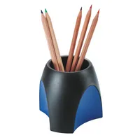 HAN Stiftehalter Delta schwarz/blau Polystyrol 6,5 x 4,9 x 8,8 cm