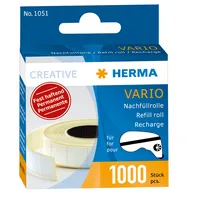 Herma Kleberollernachfüllkassetten 1051 VARIO, 13mm x 12mm 4008705010511 Herma