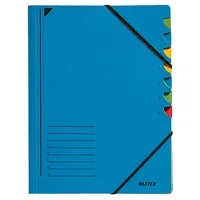AKTION: LEITZ Ordnungsmappe 3907 7 Fächer blau, 1 St. mit Prämie nach Registrierung