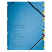 AKTION: LEITZ Ordnungsmappe 3912 12 Fächer blau, 1 St. mit Prämie nach Registrierung
