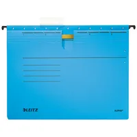AKTION: LEITZ Hängehefter ALPHA® 1984 Karton blau DIN A4 1x kaufmännische Heftung, 5 St. mit Prämie nach Registrierung