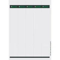 Leitz Ordnerrückenetikett schmal/lang 125 Etik./Pack.