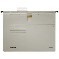 Leitz Hängehefter ALPHA 1984-00-85, A4 grau Recyclingkarton 275g 4002432456444 Leitz 25 Stück