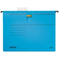 Leitz Hängehefter ALPHA 1984-00-35, A4 blau Recyclingkarton 275g 4002432456406 Leitz