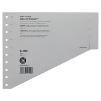 Leitz Staffel-Trennblätter 1651 1651-00-85 grau 200g  4002432473823 Leitz 100 Stück