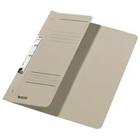 Leitz Einhakhefter - 3744-00-85, A4 grau halber Vorderdeckel, Manilakarton RC 250g 4002432306978 Leitz