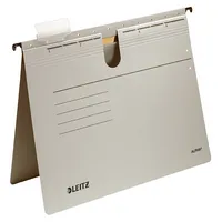 AKTION: LEITZ Hängehefter ALPHA® 1984 Karton grau DIN A4 1x kaufmännische Heftung, 5 St. mit Prämie nach Registrierung