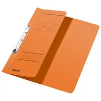 Leitz Einhakhefter - 3744-00-45, A4 orange halber Vorderdeckel, Manilakarton RC 250g 4002432306954 Leitz
