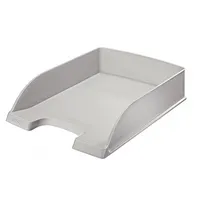 Leitz Briefablage Standard Plus 5227-00-85, A4 / C4, grau, Polystyrol stapelbar 4002432311088 Leitz