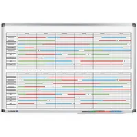 Legamaster Jahresplaner Premium für 20 Personen/Objekte 90 x 60cm 8713797028165 Legamaster
