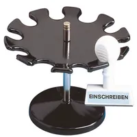 Maul Stempelträger für 10 Stempel schwarz Ø140mm drehbar rund 4002390002806 Maul