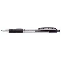 Pilot Kugelschreiber Super Grip BPGP-10R-M schwarz/transparent 0,4 mm 4902505154881 Pilot