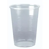 Trinkbecher Polypropylen 04 l Ø 95 cm H 122 cm 1 Packung = 50 Stück transparent mit Schaumrand