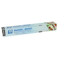 Papstar Alufolie 194g/qm silber 30cm x 20m 4002911140208 Papstar 20 Meter