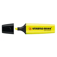 Stabilo Textmarker BOSS ORIGINAL, 70/24, gelb, 2-5mm Keilspitze 4006381333627 Stabilo