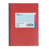 König und Ebhardt Geschäftsbuch 86-15272, rot, A5, kariert, 70g, 96 Blatt / 192 Seiten 4014149121294 König und Ebhardt