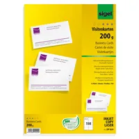SIGEL Visitenkarte 200 g/m² 150 St./Pack.