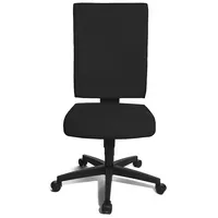 Topstar Bürodrehstuhl Light Star 20 X, schwarz / schwarz, bis 110kg, ohne Kopfstütze 4014296622910 Topstar