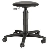 Topstar Hocker 72260D10 Tec 60, schwarz, mit Rollen, höhenverstellbar, bis 110kg 4014296129952 Topstar