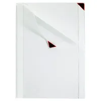 Tarifold Sichthüllen 194770, A4, farblos, klar-transparent, genarbt, 0,15mm, oben & rechts offen, PVC, selbsthaftend, verschließbar 33779 5 Stück