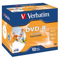 Verbatim DVD-R bedruckbar Jewelcase