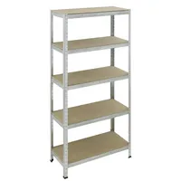 pro-bau-tec Schwerlastregal 10077 180x90x40cm 5Böden 175kg 4039703100775 pro-bau-tec
