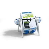 Durable Rollkartei Telindex Flip Vegas silber für 400 Karten Kunststoff 4005546226491 Durable