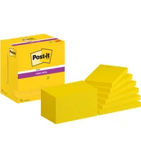 3M Haftnotizen 655-S, Super Sticky Notes, 127x76mm, gelb, rechteckig 4064035065836 3M 12 Stück