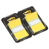 Post-it Haftmarker 680-YW2, Index Standard, 25x43mm, gelb, ohne, rechteckig 0051141920610 Post-it 2 Stück