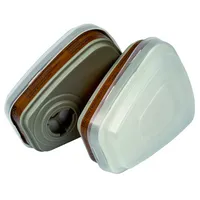 3M Atemfilter 6002CR Halbmaske 6002C Polystyrol/Aktivkohle/Polypropylen 5902658103735 3M 6002CR2018 2 Stück