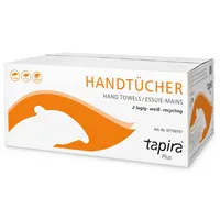 Tapira Falthandtücher Plus 07730751, 25x33cm, 2-lagig, Lagenfalz (C-Falz), weiß, Recyclingpapier 4260339559204 Tapira 2800 Blatt